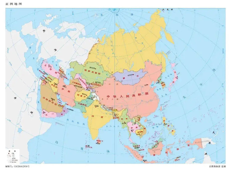 亚洲包含哪些国家?